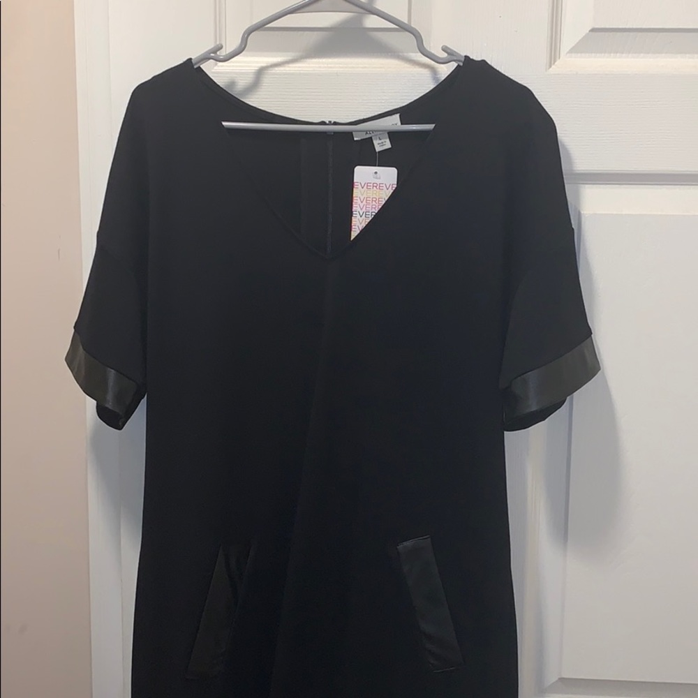 Allison Joy Evereve short black dress